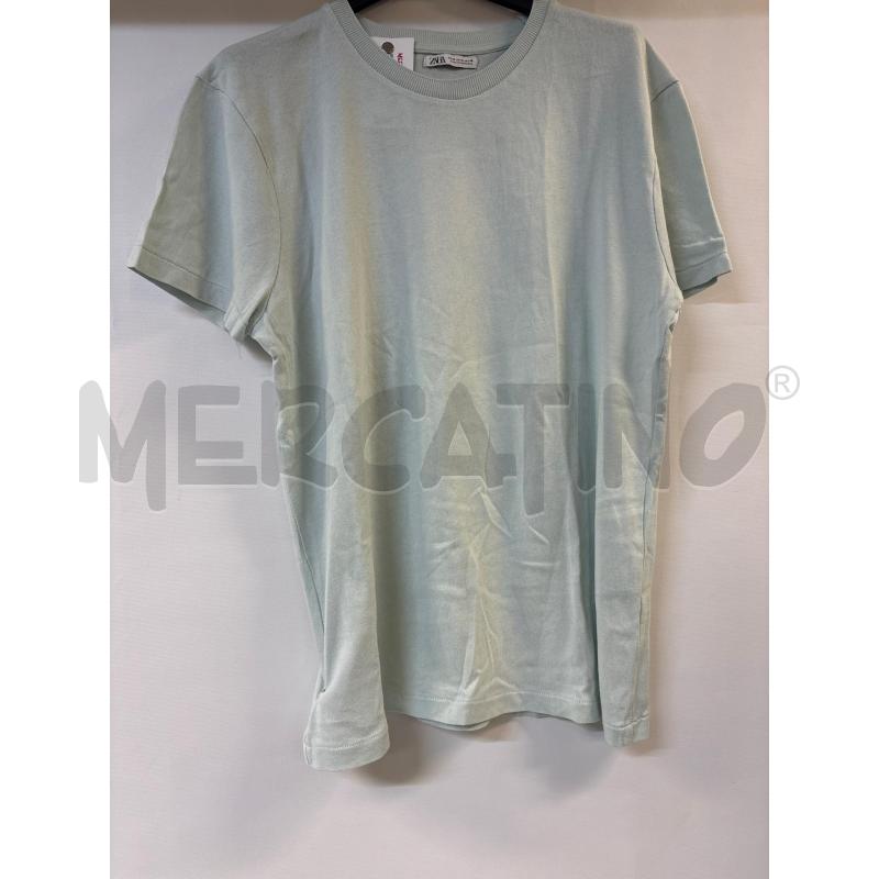 MAGLIA UOMO ZARA AZZURRO CHIARO | Mercatino dell'Usato Acerra 1