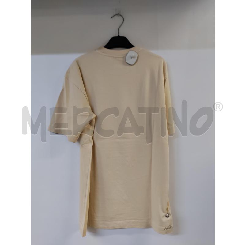 MAGLIA UOMO ZARA BEIGE DISEGNO BIANCO | Mercatino dell'Usato Acerra 2