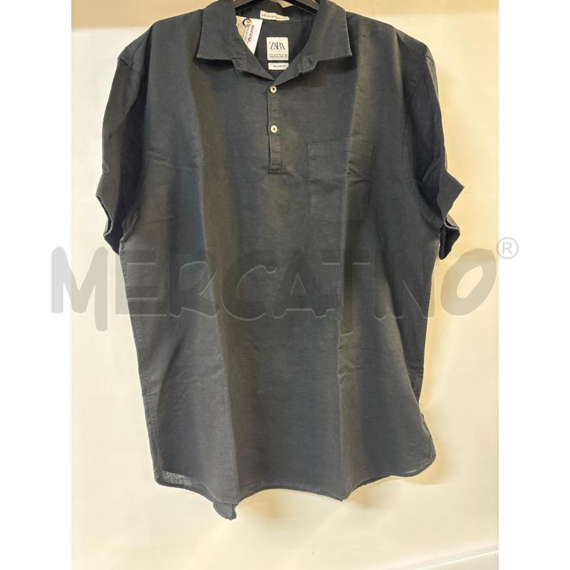 MAGLIA UOMO ZARA RELAXED FIT NERO | Mercatino dell'Usato Acerra 1