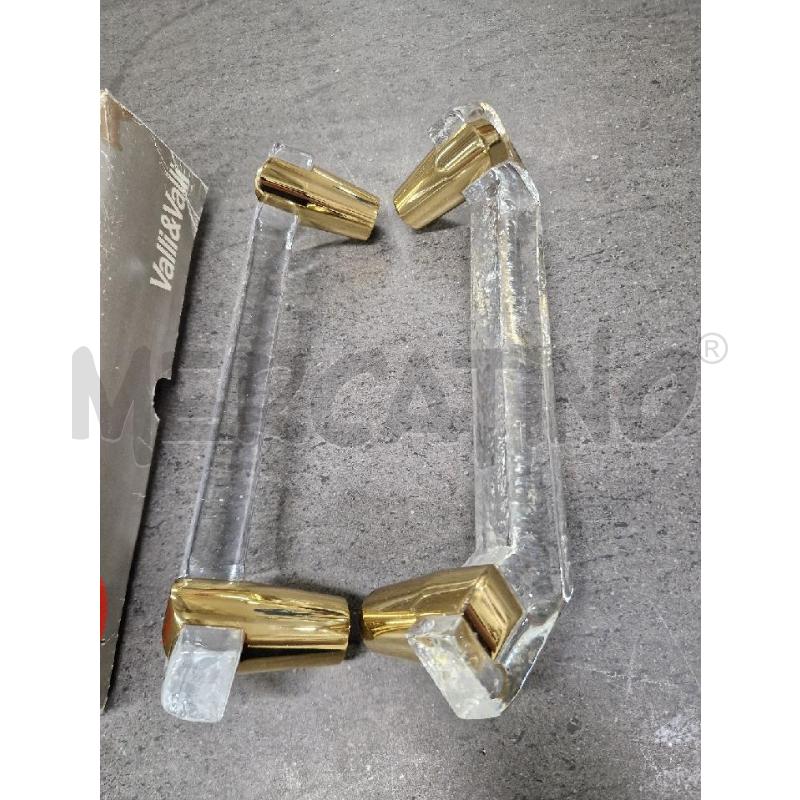 MANIGLIONE COPPIA VETRO MURANO  | Mercatino dell'Usato Acerra 2