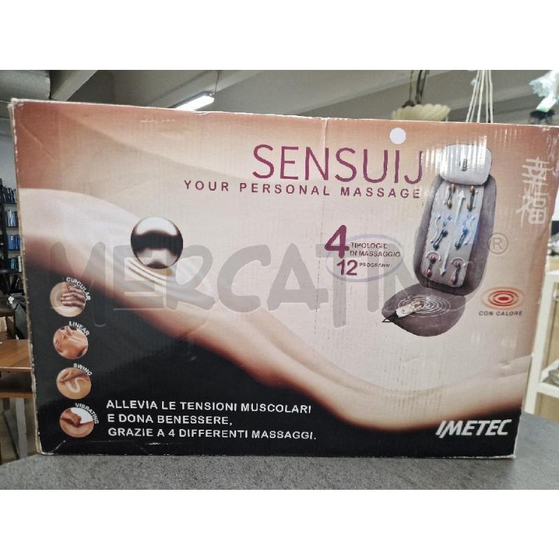 MASSAGGIATORE SEDILE SENSUIJ | Mercatino dell'Usato Acerra 1