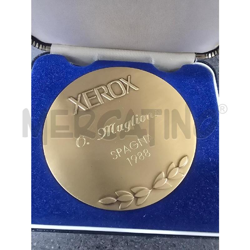 MEDAGLIA XEROX 1988  | Mercatino dell'Usato Acerra 2