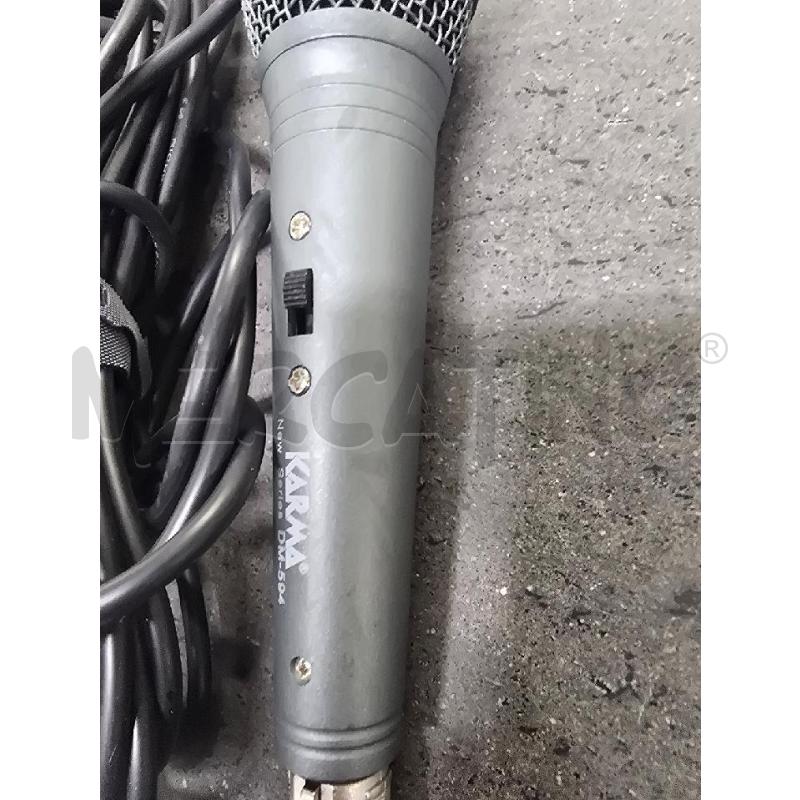 MICROFONO KARMA GRIGIO | Mercatino dell'Usato Acerra 2