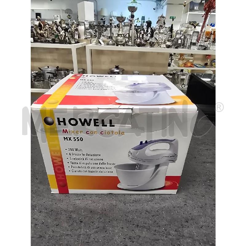 MIXER GIALLO HOWELL | Mercatino dell'Usato Acerra 1