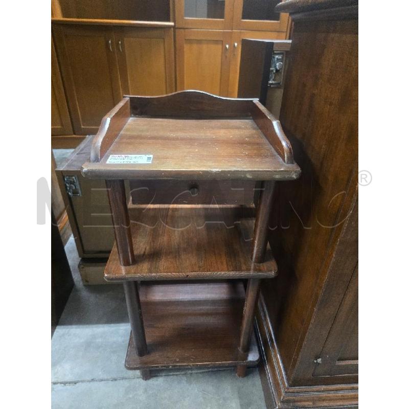 MOBILETTO PER FRUTTA LEGNO MARRONE | Mercatino dell'Usato Acerra 1