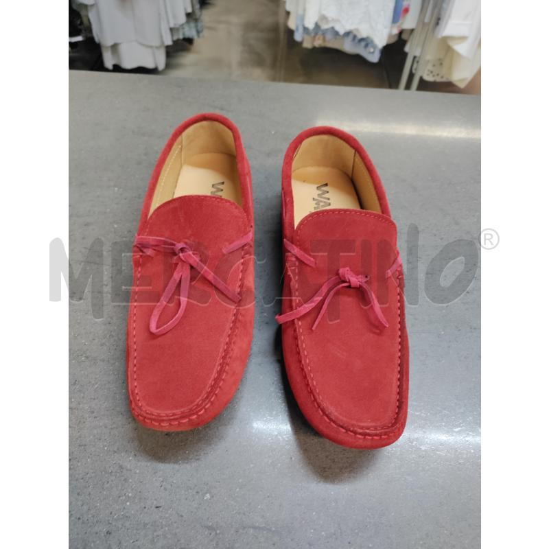 MOCASSINI UOMO ROSSO WALK   | Mercatino dell'Usato Acerra 1