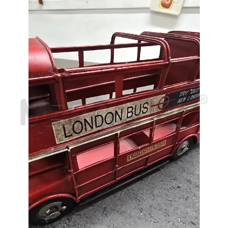 MODELLINO BUS ROSSO LONDON | Mercatino dell'Usato Acerra 3
