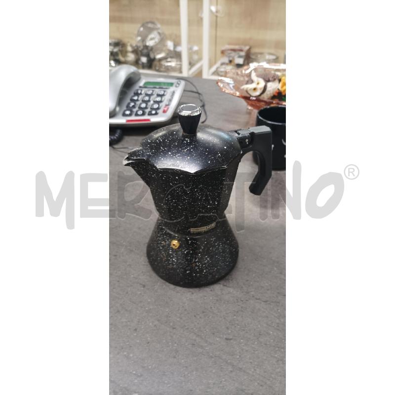 MOKA SWITZERLANA EFFETTO PIETRA NERO | Mercatino dell'Usato Acerra 1
