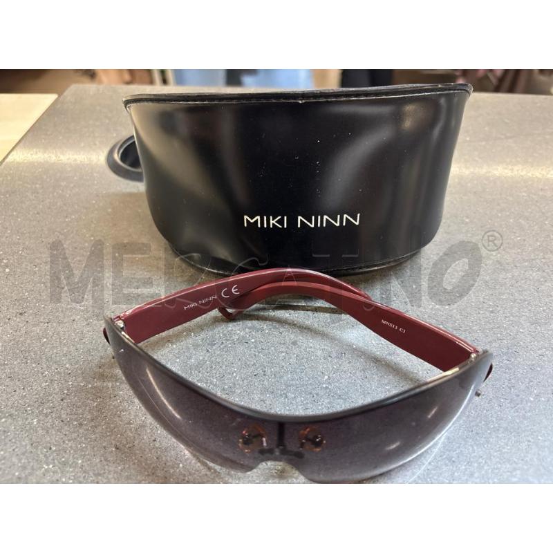 OCCHIALI DONNA MIKI NINN NERO BORDO | Mercatino dell'Usato Acerra 2