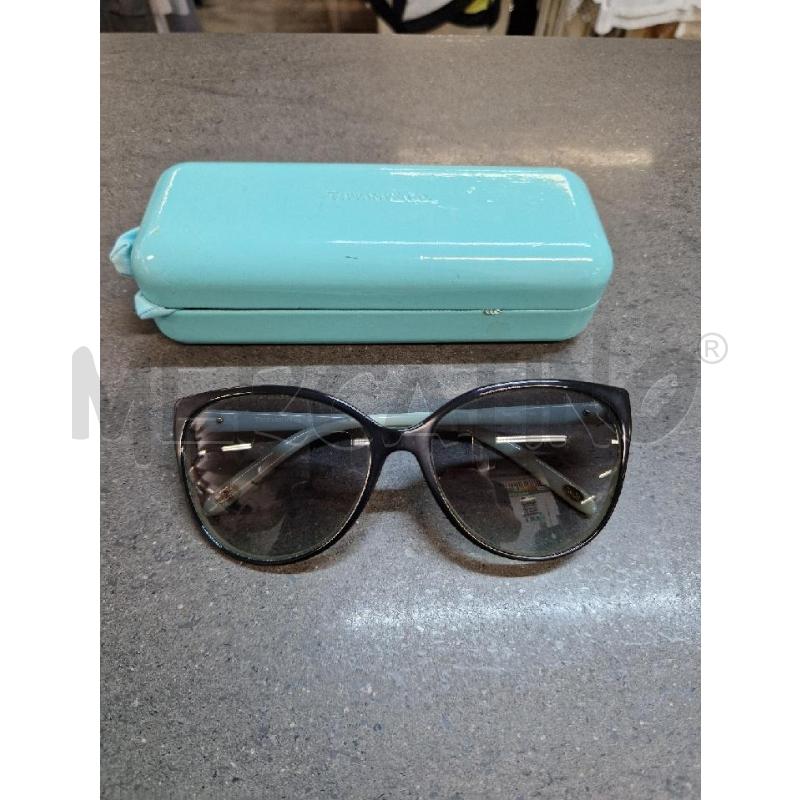 OCCHIALI DONNA NERO CELESTE TIFFANY&CO | Mercatino dell'Usato Acerra 1
