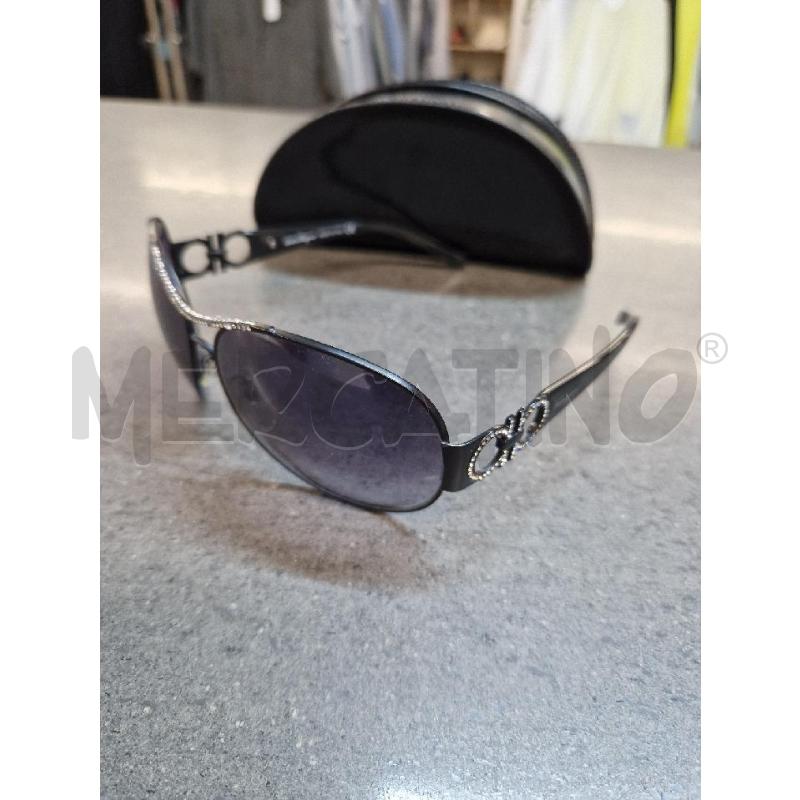 OCCHIALI DONNA NERO STRASS SALVATORE FERRAGAMO | Mercatino dell'Usato Acerra 2