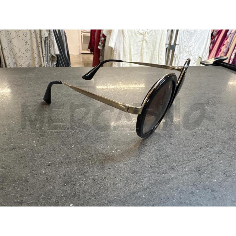 OCCHIALI DONNA PRADA NERO DORATO | Mercatino dell'Usato Acerra 4