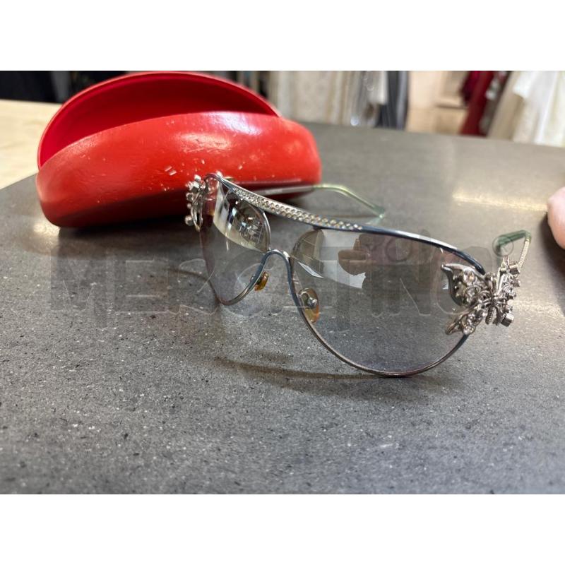 OCCHIALI DONNA VALENTINO SILVER CON STRASS DA RIVEDERE | Mercatino dell'Usato Acerra 1