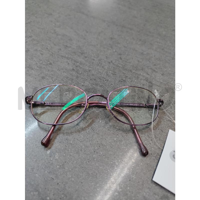 OCCHIALI TITANIUM VIOLA | Mercatino dell'Usato Acerra 1