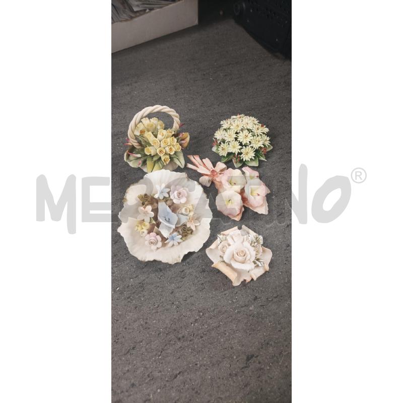 OGGETTINI PZ. 5 BOUQUET FIORI | Mercatino dell'Usato Acerra 1