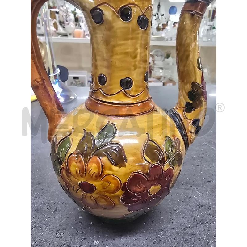 OLIERA GIALLA DECORATA FIORE | Mercatino dell'Usato Acerra 2