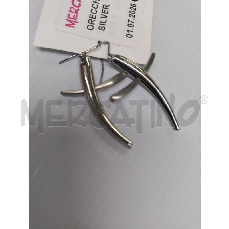 ORECCHINI BREIL CROCE SILVER | Mercatino dell'Usato Acerra 1