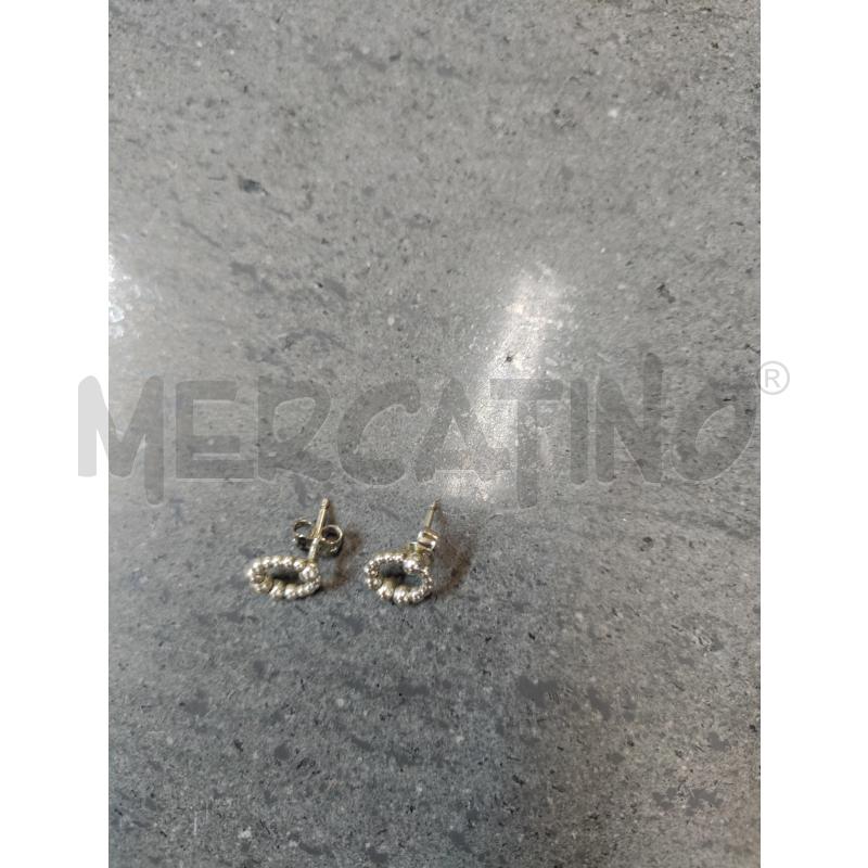 ORECCHINI CERCHIETTO PALLINE SILVER PANDORA | Mercatino dell'Usato Acerra 2