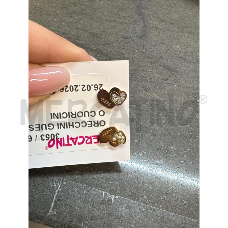 ORECCHINI GUESS DORATO CUORICINI | Mercatino dell'Usato Acerra 1