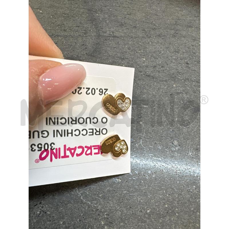 ORECCHINI GUESS DORATO CUORICINI | Mercatino dell'Usato Acerra 2