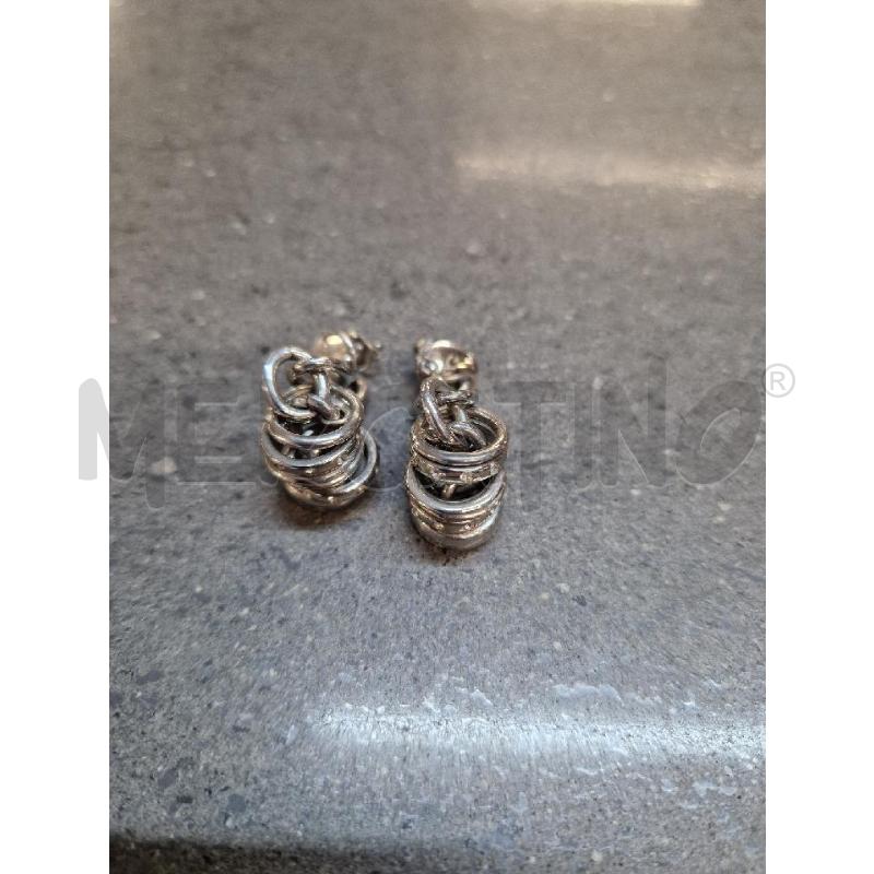 ORECCHINI SILVER CERCHI D&G | Mercatino dell'Usato Acerra 3