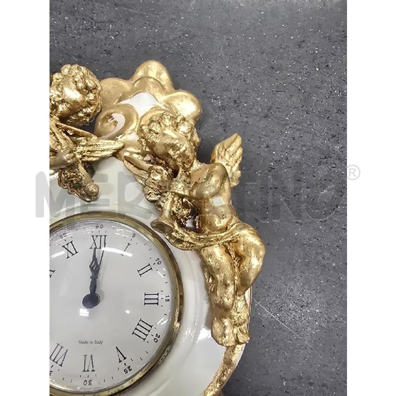 OROLOGIO BIANCO DORATO ANGIOLETTI | Mercatino dell'Usato Acerra 2