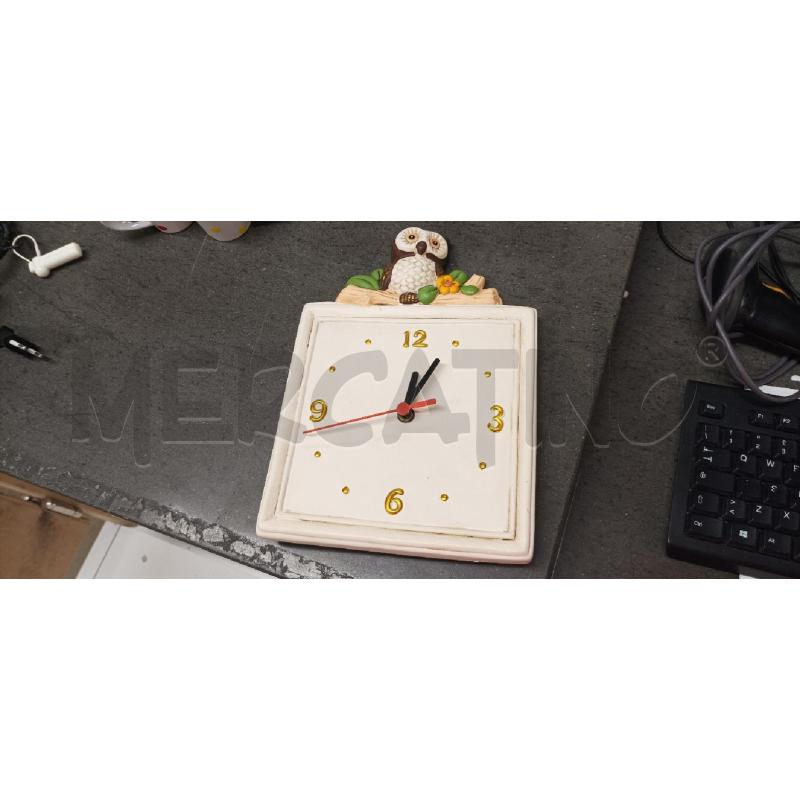 OROLOGIO BIANCO GUFO  | Mercatino dell'Usato Acerra 1