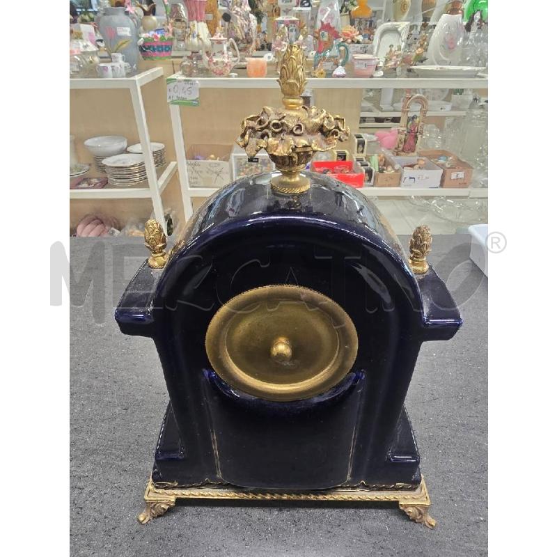 OROLOGIO BLU DORATO DECORI  | Mercatino dell'Usato Acerra 2