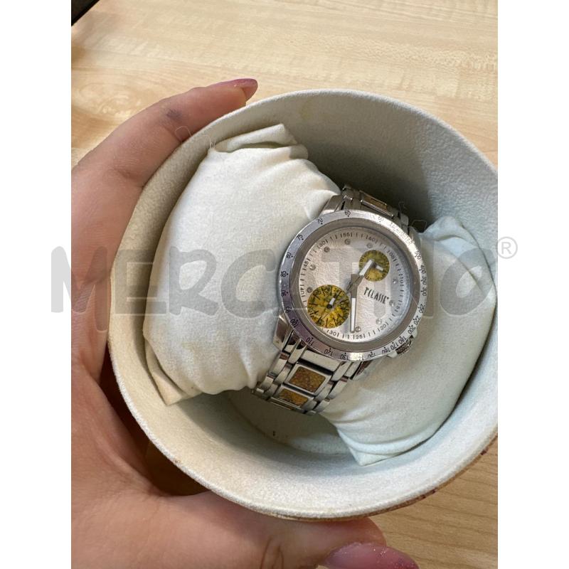 OROLOGIO DA POLSO 1 CLASSE SILVER MARRONE | Mercatino dell'Usato Acerra 1