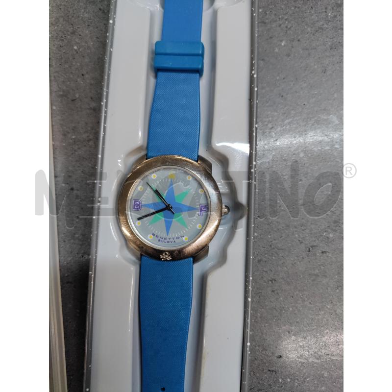 OROLOGIO DA POLSO BENETTON BLU | Mercatino dell'Usato Acerra 2