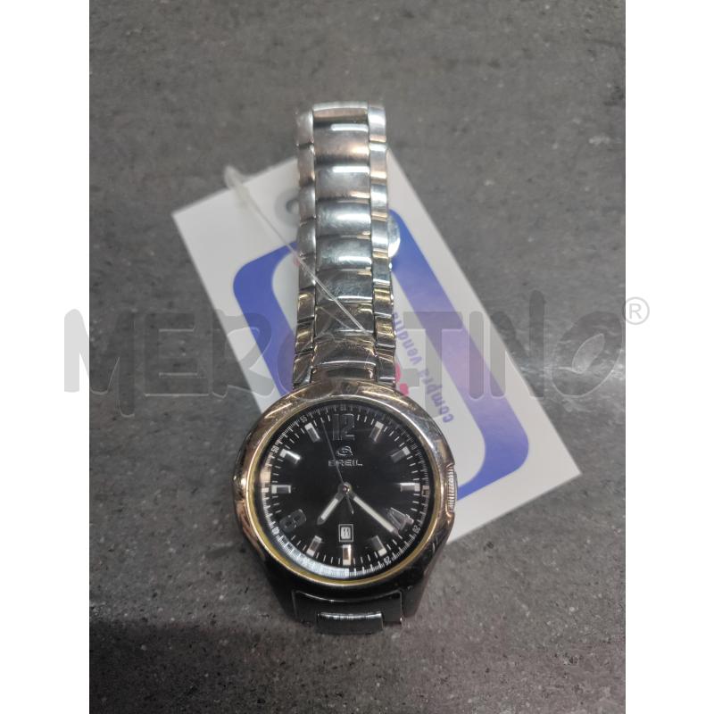 OROLOGIO DA POLSO BREIL NERO SILVER | Mercatino dell'Usato Acerra 1