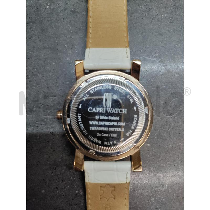OROLOGIO DA POLSO CAPRI BIANCO  | Mercatino dell'Usato Acerra 3