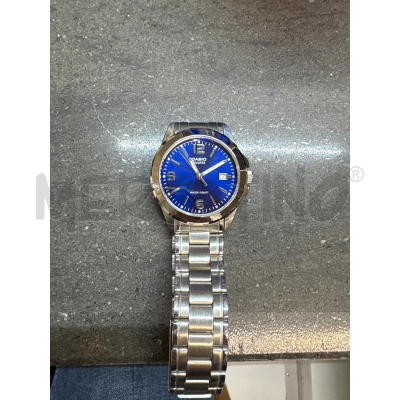 OROLOGIO DA POLSO CASIO SILVER BLU | Mercatino dell'Usato Acerra 1