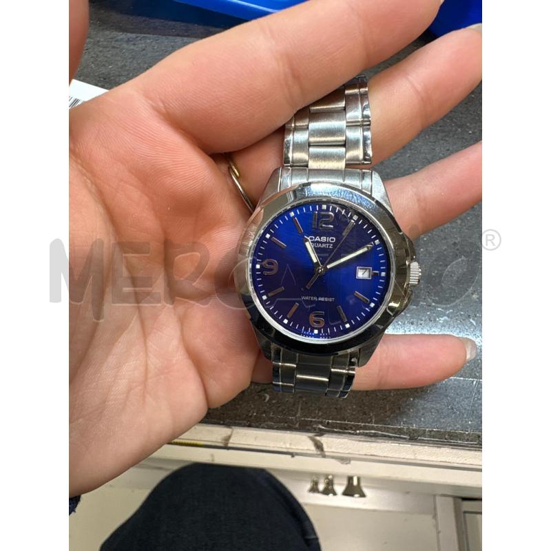 OROLOGIO DA POLSO CASIO SILVER BLU | Mercatino dell'Usato Acerra 2