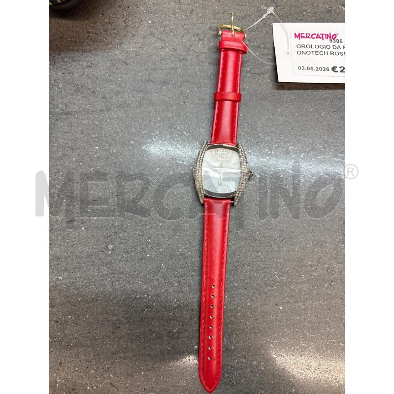 OROLOGIO DA POLSO CHRONOTECH ROSSO | Mercatino dell'Usato Acerra 2