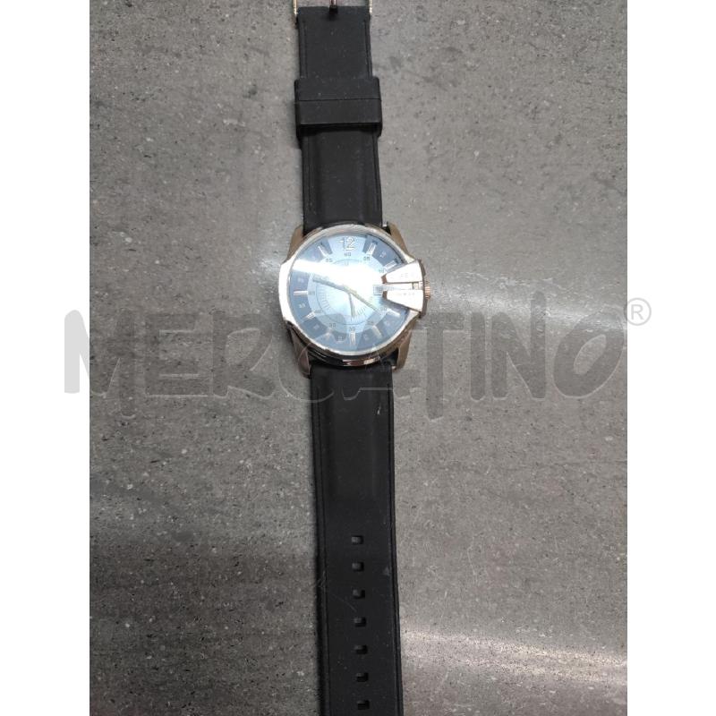 OROLOGIO DA POLSO DISEL NERO SILVER CELESTE | Mercatino dell'Usato Acerra 1