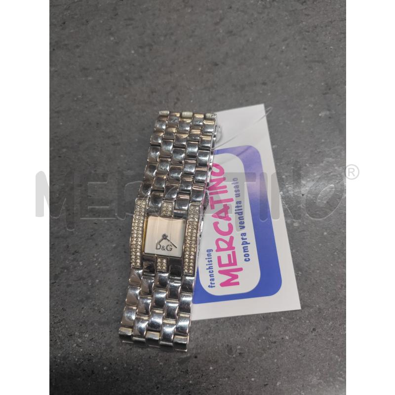 OROLOGIO DA POLSO D&G SILVER QUADRATO | Mercatino dell'Usato Acerra 1