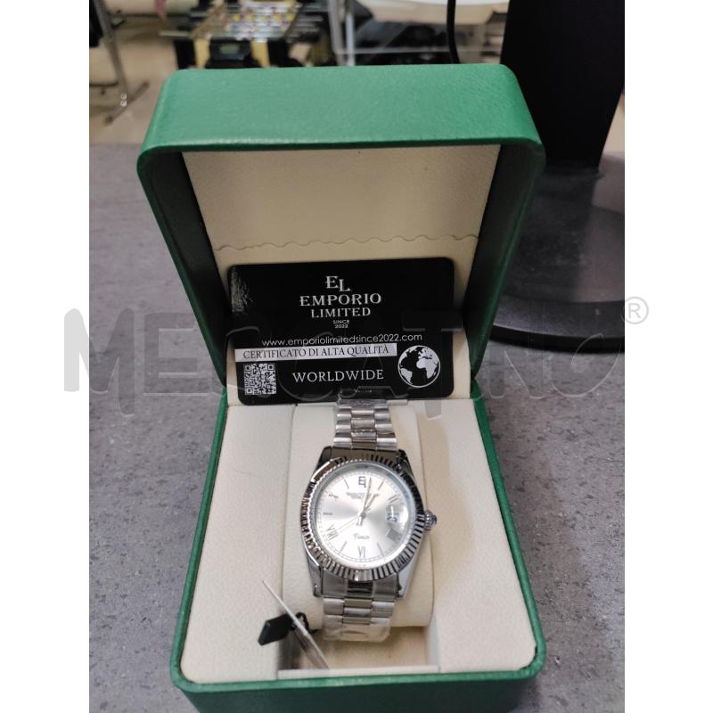 OROLOGIO DA POLSO EMPORIO LIMITED SILVER | Mercatino dell'Usato Acerra 1