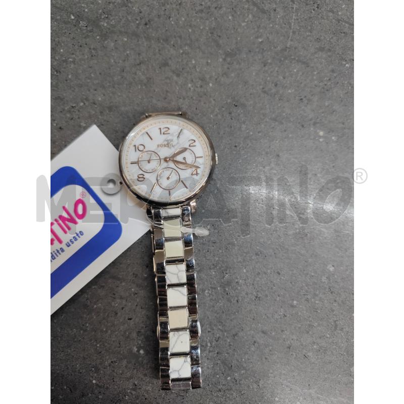 OROLOGIO DA POLSO FOSSIL SILVER BEIGE | Mercatino dell'Usato Acerra 1