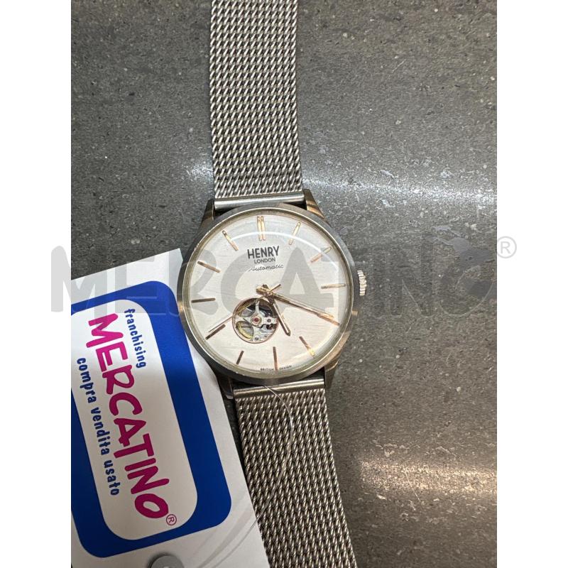 OROLOGIO DA POLSO HENRI LONDON AUTOMATICO | Mercatino dell'Usato Acerra 1