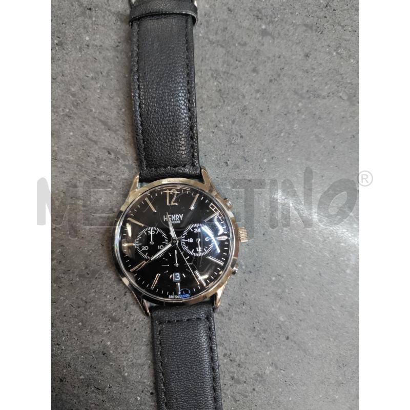 OROLOGIO DA POLSO HENRY LONDON NERO | Mercatino dell'Usato Acerra 2