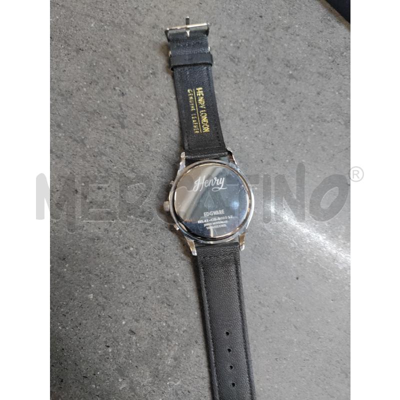 OROLOGIO DA POLSO HENRY LONDON NERO | Mercatino dell'Usato Acerra 3