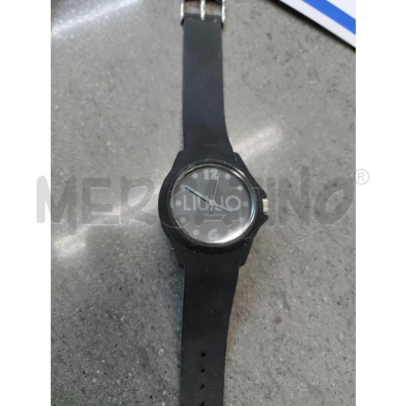 OROLOGIO DA POLSO LIUJO NERO CINTURINO PLASTICA | Mercatino dell'Usato Acerra 2