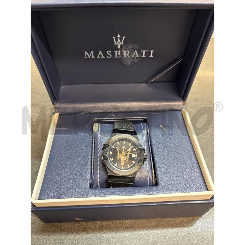 OROLOGIO DA POLSO MASERATI NERO RAMATO | Mercatino dell'Usato Acerra 1