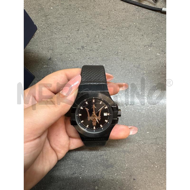 OROLOGIO DA POLSO MASERATI NERO RAMATO | Mercatino dell'Usato Acerra 3