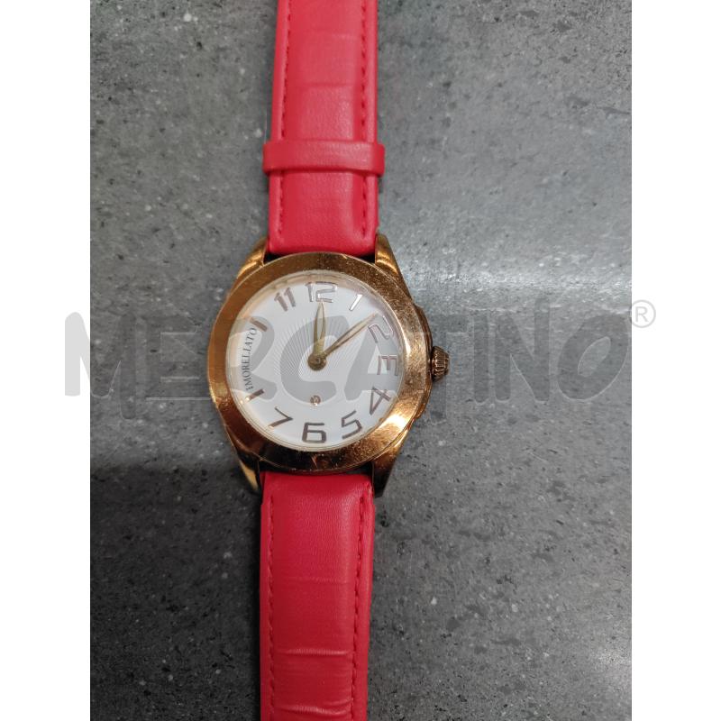 OROLOGIO DA POLSO MORELLATO ROSSO DORATO | Mercatino dell'Usato Acerra 2