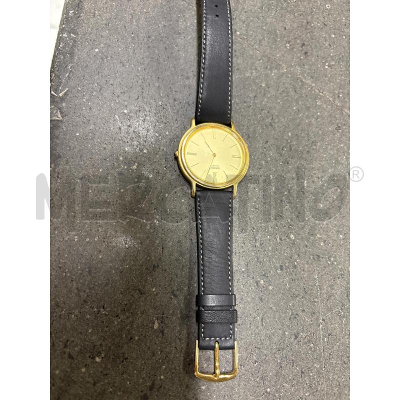 OROLOGIO DA POLSO NERO DORATO SEIKO QUARTZ | Mercatino dell'Usato Acerra 2