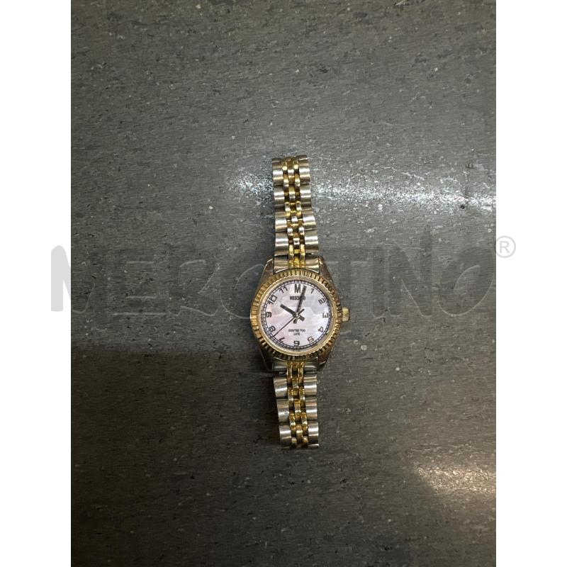 OROLOGIO DA POLSO PICCOLO MOSCHINO SILVER DORATO | Mercatino dell'Usato Acerra 2