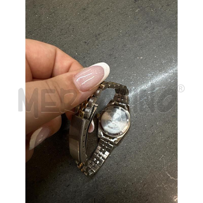 OROLOGIO DA POLSO PICCOLO MOSCHINO SILVER DORATO | Mercatino dell'Usato Acerra 3