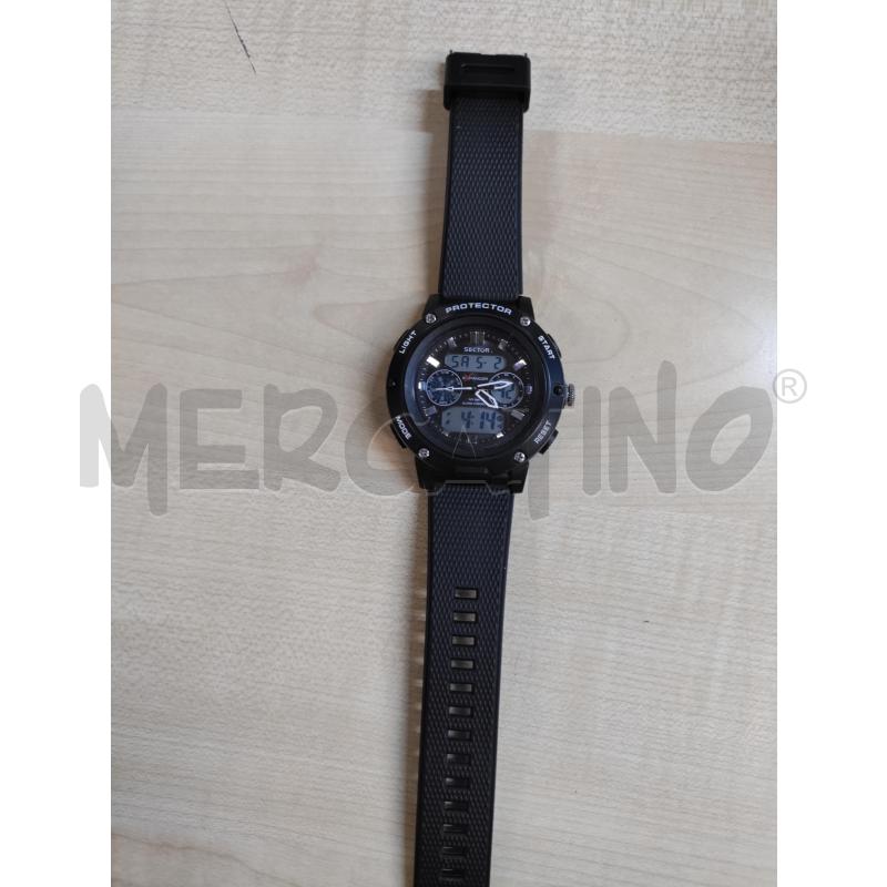 OROLOGIO DA POLSO SECTOR EXPANDER NERO | Mercatino dell'Usato Acerra 1